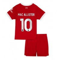 Liverpool Alexis Mac Allister #10 Hemmaställ Barn 2023-24 Korta ärmar (+ Korta byxor)